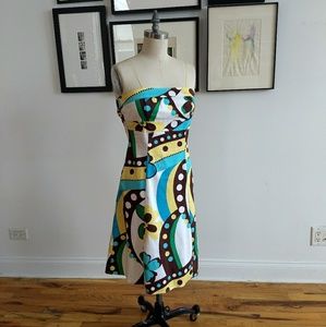 Strapless Fit-and-Flare Dress